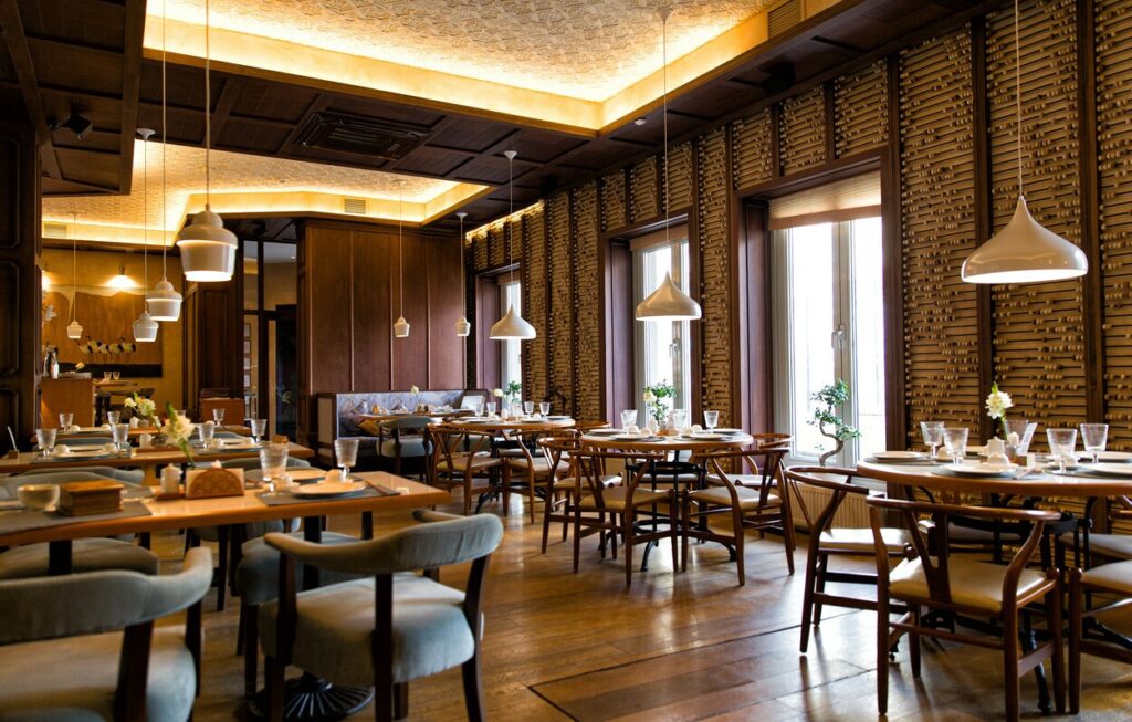 Restaurant Interior Design : Tuscan rustic charm meets Singapore’s modern dining scene