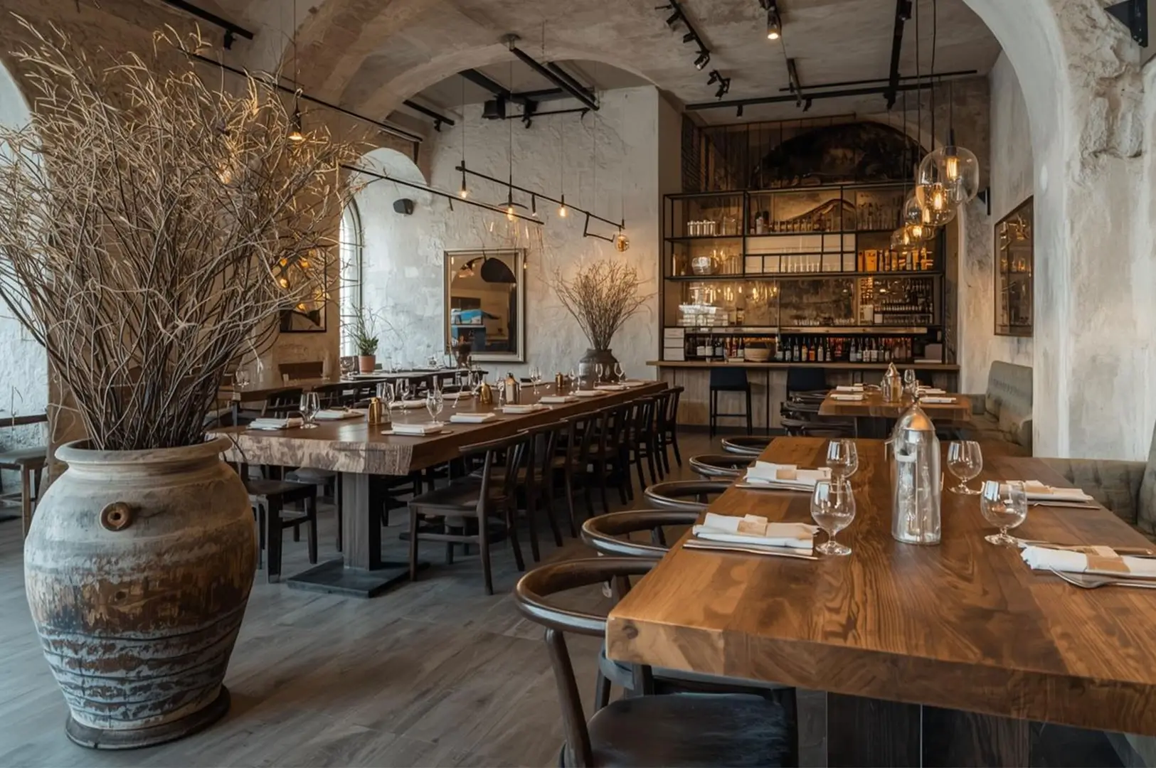 Greek Island Restaurant Design: Beyond Blue and White